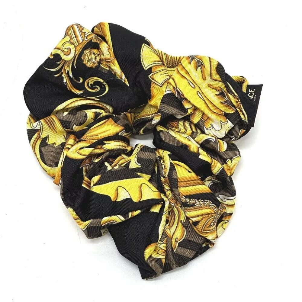FENDI Versace collaboration FENDACE Scruchie Hair Elastic Zucca Unused